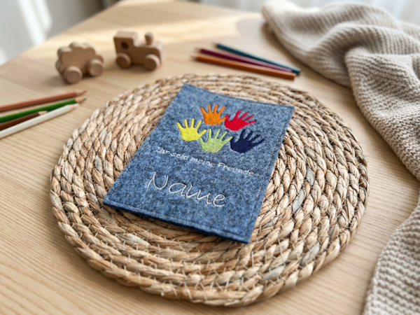 Meine Freunde Gotteslobhülle - Vollstick Stickdatei